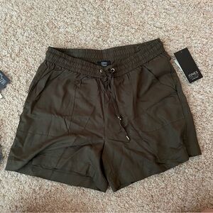 NWT olive soft shorts